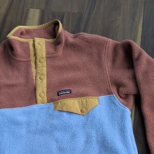 NWT Patagonia Synchilla Two-Tone Fleece Pullover